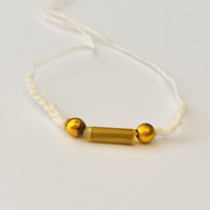 Bracelet Blanc avec Takrut