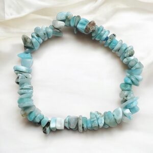 Bracelet Larimar véritable