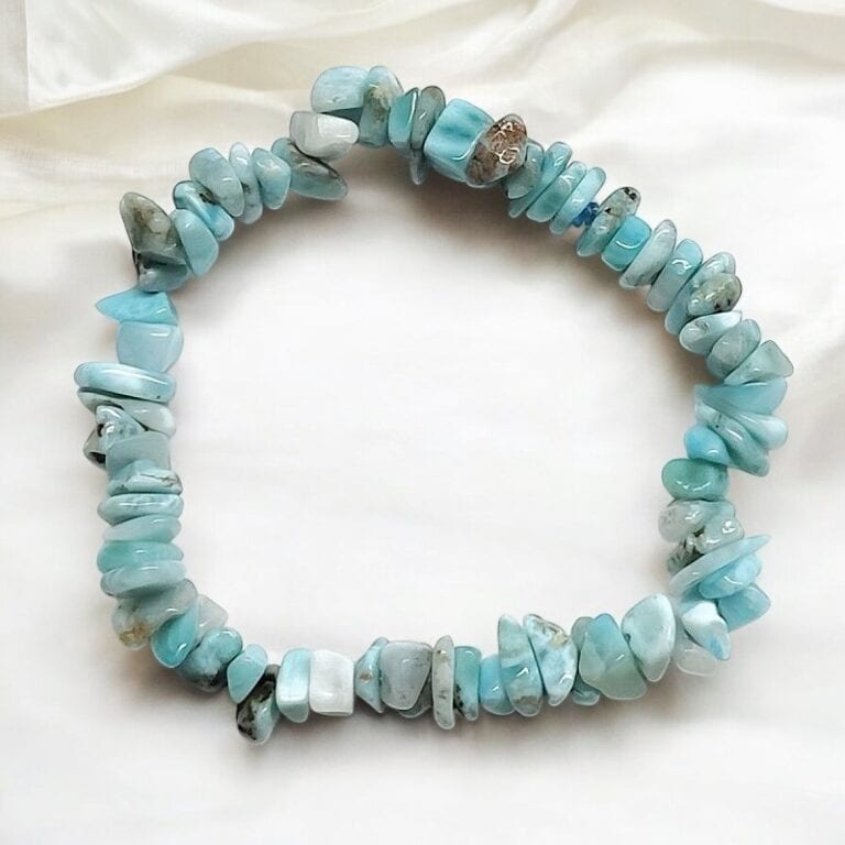 Bracelet Larimar véritable