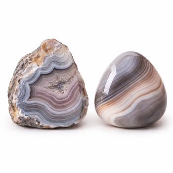 Pierre naturelle Agate Botswana
