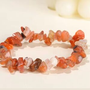 Bracelet baroque cornaline