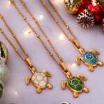 Collier Tortue Acier Inoxydable