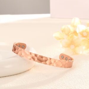 Bracelet en cuivre magnétique 6 aimants – Bien-être et équilibre énergétique