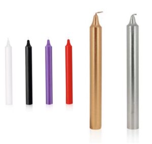 Bougie rituelle – Couleur au choix (classique & premium)