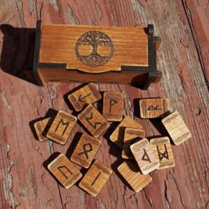 24 runes traditionnelles du Futhark ancien