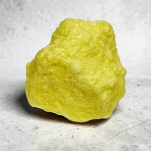 Soufre brut naturel d’Indonésie