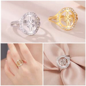 Bague nœud de sorcière